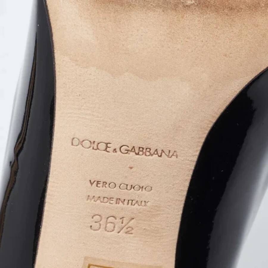 Dolce & Gabbana Pre-owned Leather heels Black Dames