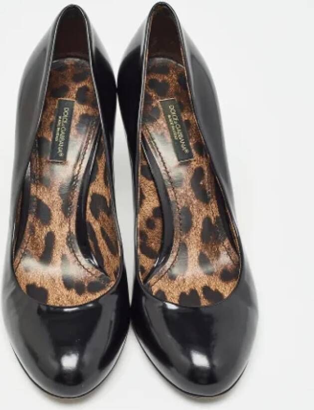 Dolce & Gabbana Pre-owned Leather heels Black Dames