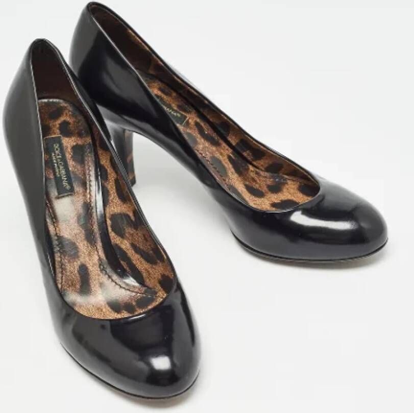 Dolce & Gabbana Pre-owned Leather heels Black Dames