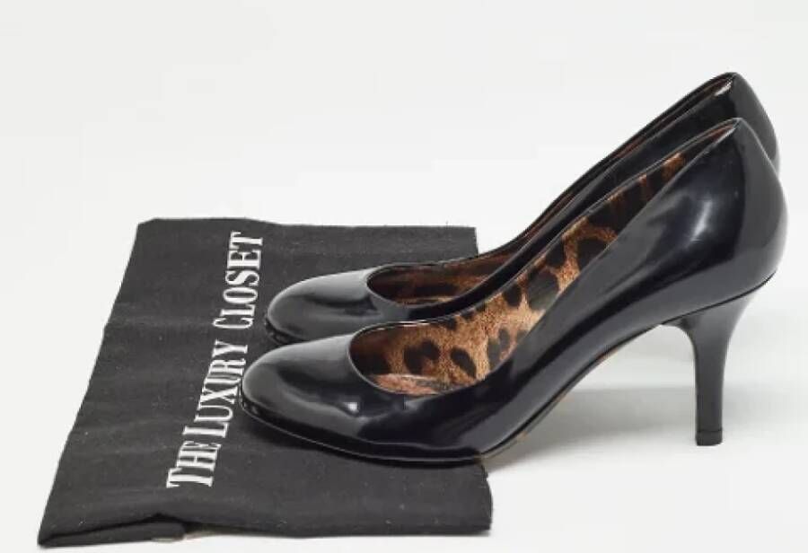 Dolce & Gabbana Pre-owned Leather heels Black Dames
