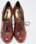 Dolce & Gabbana Pre-owned Leather heels Brown Dames - Thumbnail 2