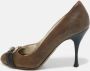 Dolce & Gabbana Pre-owned Leather heels Green Dames - Thumbnail 2