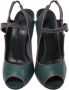 Dolce & Gabbana Pre-owned Leather heels Green Dames - Thumbnail 2