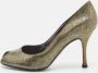 Dolce & Gabbana Pre-owned Leather heels Green Dames - Thumbnail 2