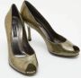 Dolce & Gabbana Pre-owned Leather heels Green Dames - Thumbnail 4