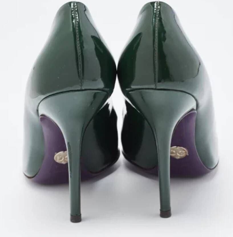 Dolce & Gabbana Pre-owned Leather heels Green Dames