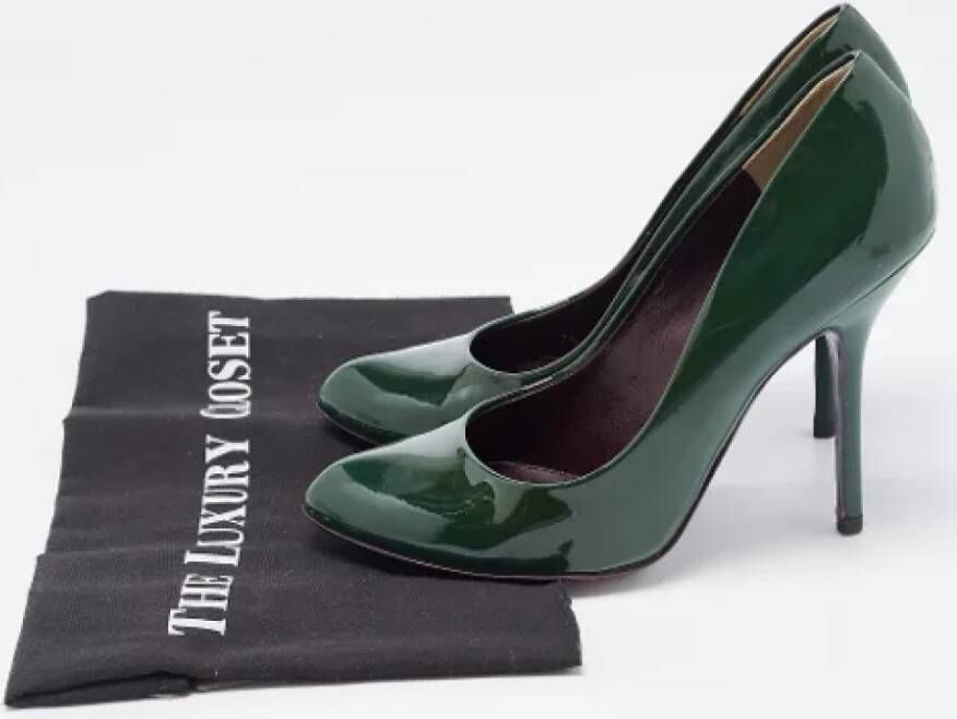 Dolce & Gabbana Pre-owned Leather heels Green Dames