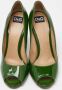 Dolce & Gabbana Pre-owned Leather heels Green Dames - Thumbnail 3