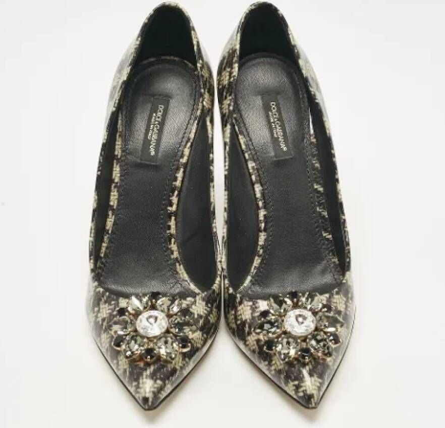 Dolce & Gabbana Pre-owned Leather heels Green Dames
