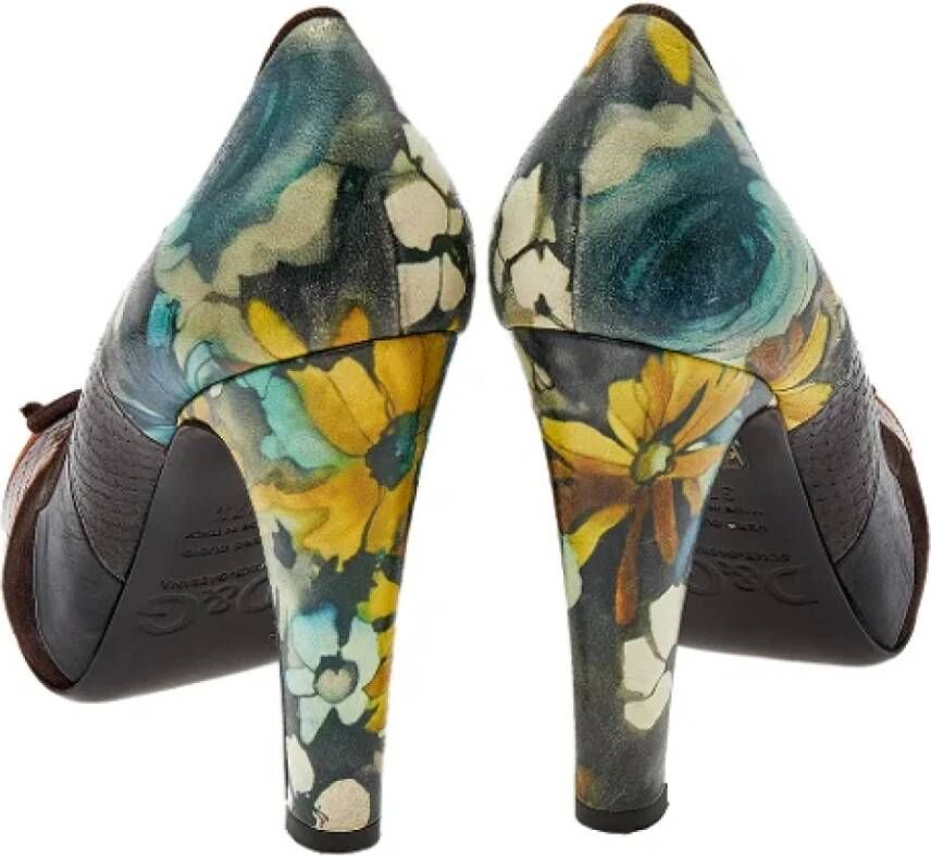 Dolce & Gabbana Pre-owned Leather heels Multicolor Dames