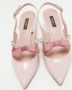 Dolce & Gabbana Pre-owned Leather heels Pink Dames - Thumbnail 3