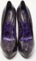 Dolce & Gabbana Pre-owned Leather heels Purple Dames - Thumbnail 2