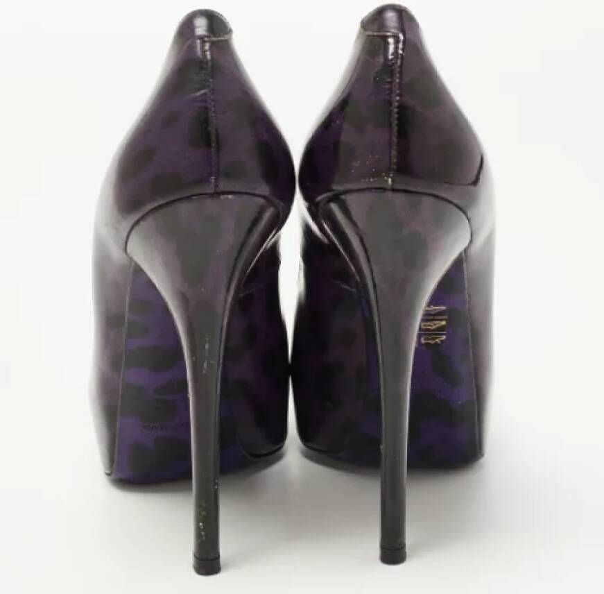 Dolce & Gabbana Pre-owned Leather heels Purple Dames
