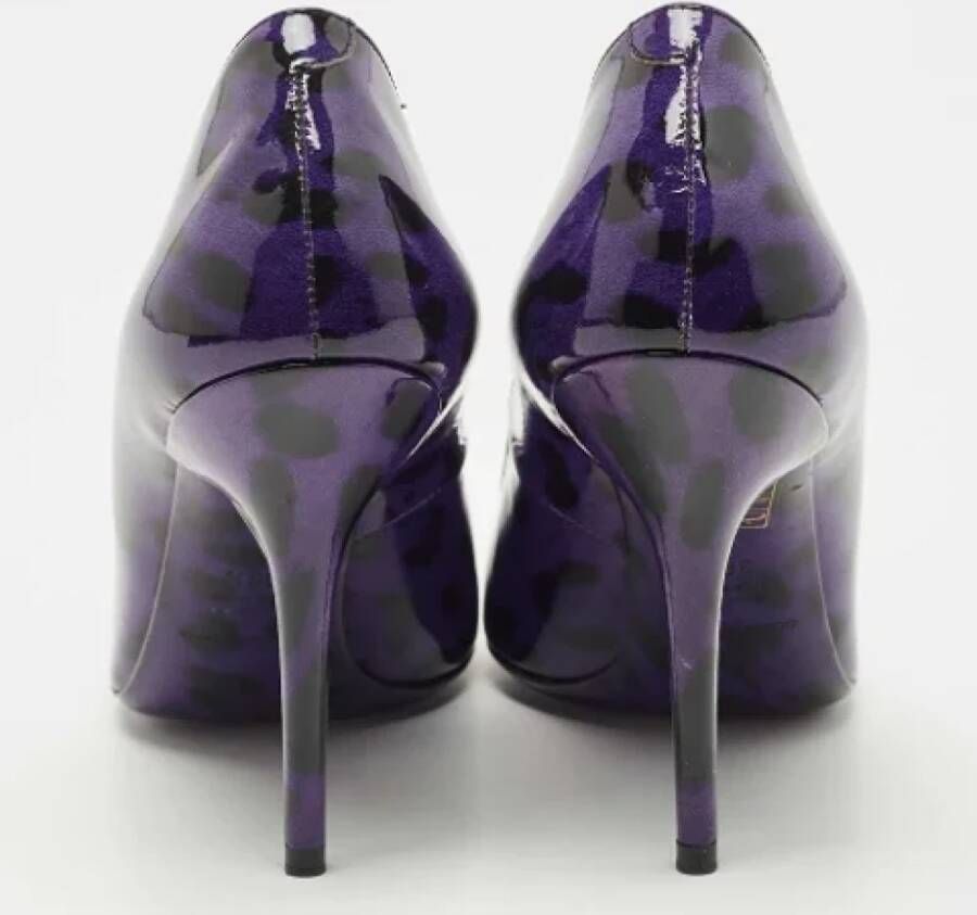 Dolce & Gabbana Pre-owned Leather heels Purple Dames