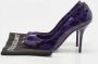 Dolce & Gabbana Pre-owned Leather heels Purple Dames - Thumbnail 9