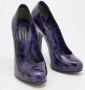 Dolce & Gabbana Pre-owned Leather heels Purple Dames - Thumbnail 4