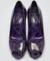 Dolce & Gabbana Pre-owned Leather heels Purple Dames - Thumbnail 3