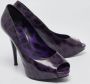 Dolce & Gabbana Pre-owned Leather heels Purple Dames - Thumbnail 4