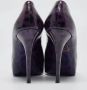 Dolce & Gabbana Pre-owned Leather heels Purple Dames - Thumbnail 5