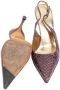 Dolce & Gabbana Pre-owned Leather heels Purple Dames - Thumbnail 5