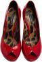 Dolce & Gabbana Pre-owned Leather heels Red Dames - Thumbnail 2