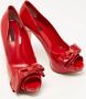 Dolce & Gabbana Pre-owned Leather heels Red Dames - Thumbnail 4