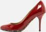 Dolce & Gabbana Pre-owned Leather heels Red Dames - Thumbnail 2