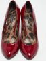 Dolce & Gabbana Pre-owned Leather heels Red Dames - Thumbnail 3