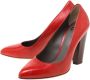 Dolce & Gabbana Pre-owned Leather heels Red Unisex - Thumbnail 3