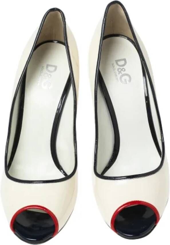 Dolce & Gabbana Pre-owned Leather heels White Dames