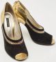 Dolce & Gabbana Pre-owned Leather heels Yellow Dames - Thumbnail 4