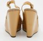 Dolce & Gabbana Pre-owned Leather sandals Beige Dames - Thumbnail 4