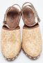 Dolce & Gabbana Pre-owned Leather sandals Beige Dames - Thumbnail 2