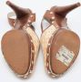 Dolce & Gabbana Pre-owned Leather sandals Beige Dames - Thumbnail 5