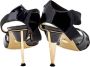 Dolce & Gabbana Pre-owned Leather sandals Black Dames - Thumbnail 4