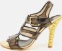 Dolce & Gabbana Pre-owned Leather sandals Black Dames - Thumbnail 2
