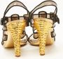 Dolce & Gabbana Pre-owned Leather sandals Black Dames - Thumbnail 5