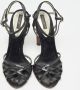 Dolce & Gabbana Pre-owned Leather sandals Black Dames - Thumbnail 3