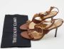 Dolce & Gabbana Pre-owned Leather sandals Brown Dames - Thumbnail 9