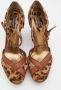 Dolce & Gabbana Pre-owned Leather sandals Brown Dames - Thumbnail 2