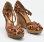 Dolce & Gabbana Pre-owned Leather sandals Brown Dames - Thumbnail 3