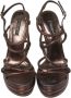 Dolce & Gabbana Pre-owned Leather sandals Gray Dames - Thumbnail 2