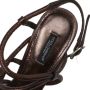 Dolce & Gabbana Pre-owned Leather sandals Gray Dames - Thumbnail 6