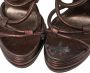 Dolce & Gabbana Pre-owned Leather sandals Gray Dames - Thumbnail 8