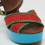 Dolce & Gabbana Pre-owned Leather sandals Green Dames - Thumbnail 6
