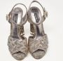 Dolce & Gabbana Pre-owned Leather sandals Multicolor Dames - Thumbnail 3