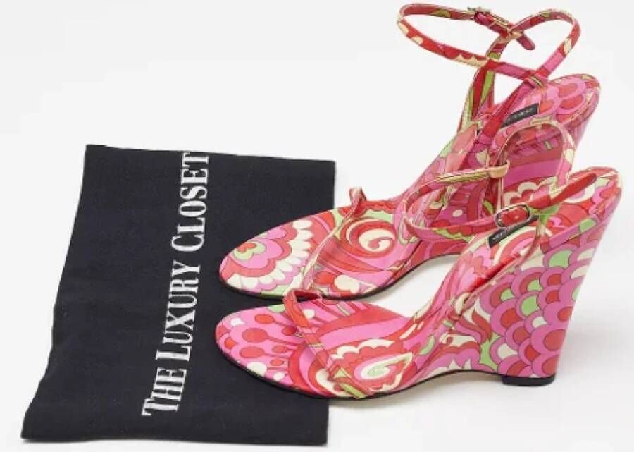Dolce & Gabbana Pre-owned Leather sandals Multicolor Dames