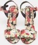 Dolce & Gabbana Pre-owned Leather sandals Multicolor Dames - Thumbnail 3