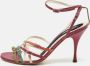 Dolce & Gabbana Pre-owned Leather sandals Multicolor Dames - Thumbnail 2