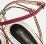 Dolce & Gabbana Pre-owned Leather sandals Multicolor Dames - Thumbnail 8